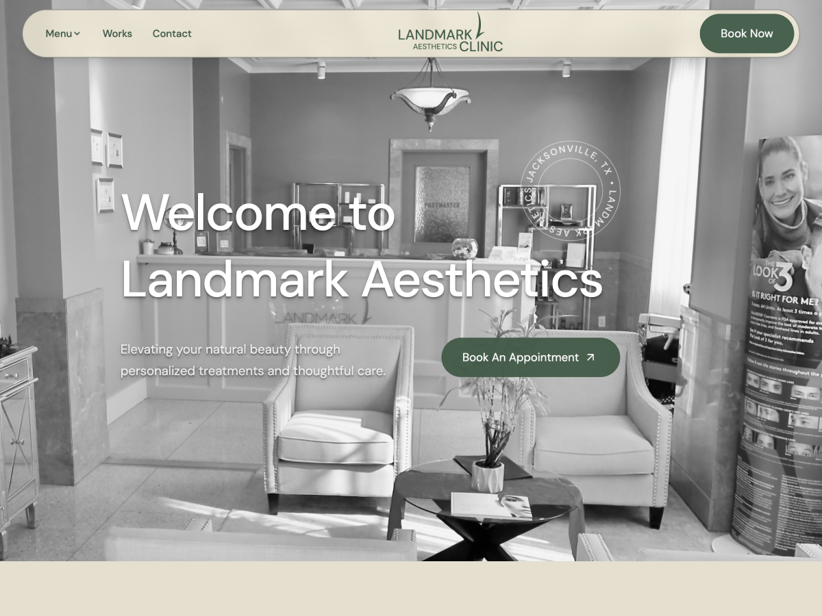 landmarkaesthetics-net cover